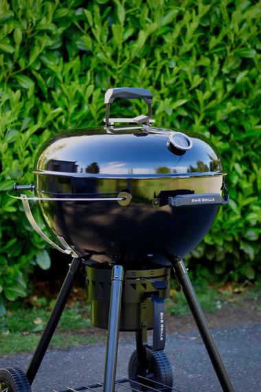 Вугільний гриль Slow and Sear Black Editionl Kettle Grill 57 см + кошик Deluxe SNS-KET-BK Код: 013614 | Зображення 2