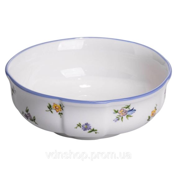 Столовий набір посуду тарілок і чашок 32 предмети на 6 персон Retro Floral порцеляновий, обідній столовий сервіз тарілок YY78-9A | Зображення 2