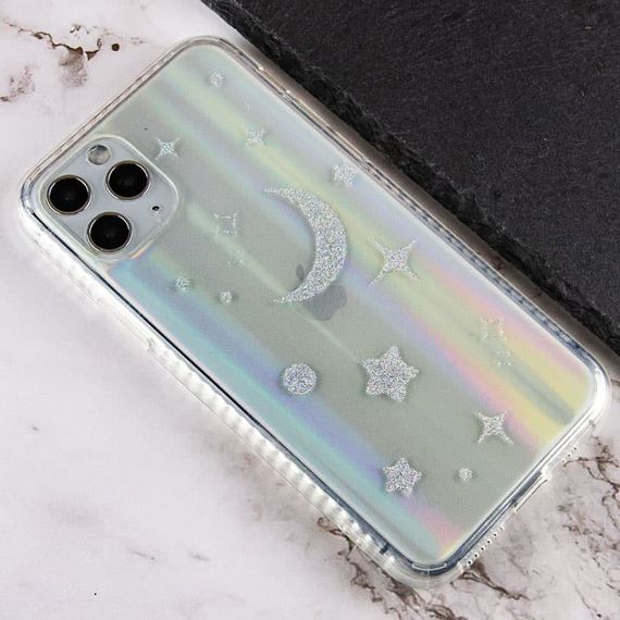 TPU+Glass чохол Aurora Space для Apple iPhone 11 Pro Max (6.5") Місяць | Зображення 1