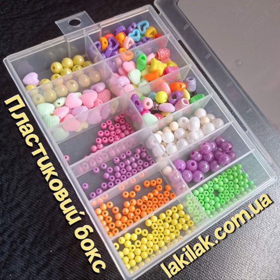 Пластиковый бокс для хранения декора (12 ячеек)