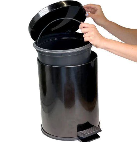 Відро для сміття з педаллю Mertinox 12 л чорне 4501.2435S.430.05 | Зображення 3