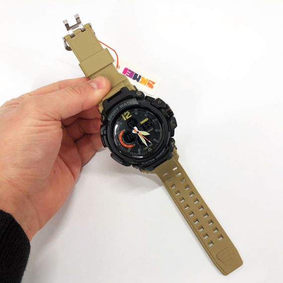 Чоловічі круглі спортивні годинники SKMEI, Повсякденні спортивні годинники Протиударні VL-17 | Зображення 9