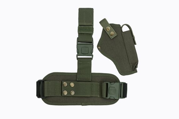 Кобура на Стегно,ногу АПС Автоматичний пістолет Стечкіна з чохлом під магазин олива MS | Зображення 2
