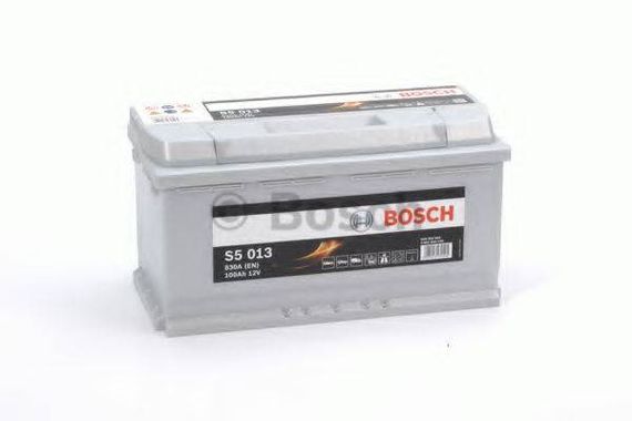 Акумулятор 100Ah-12v BOSCH (S5013) (353x175x190),R,EN830 BOSCH 0092S50130 на BMW 3 седан (E30)