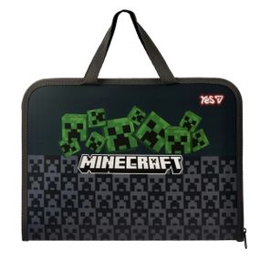 Папка портфель YES Minecraft Creepers 492355 3х26х35 см