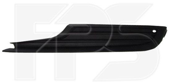 Решетка в передний бампер левая VW Golf VII '13- с черным молдингом (FPS) 5G08536659B9