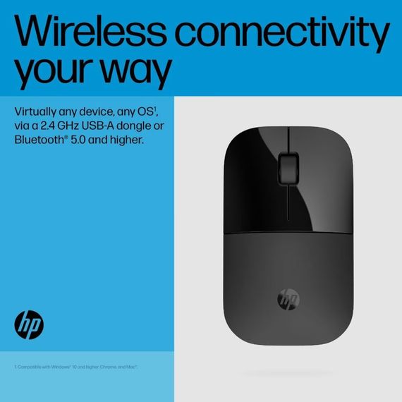 Мишка HP Z3700 Dual Wireless/Bluetooth Black (758A8AA) | Зображення 8