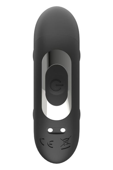 Кільце ерекційне для пеніса з вібрацією Dream Toys чорне Sex Aura | Зображення 6