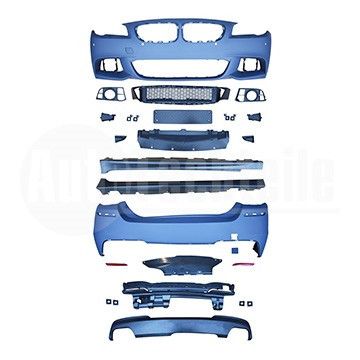 Обвес компл. BMW 5 F10 09-17/M 550i (с Отв. PDC и Фароомыв., 2-Сторон. Выхлоп, Пороги), AutoTechteile, 710 5191, 703 5128