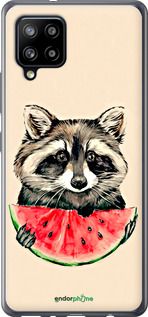 Чохол на Samsung Galaxy A42 A426B Єнотик з кавуном "4605t-2098-2448"