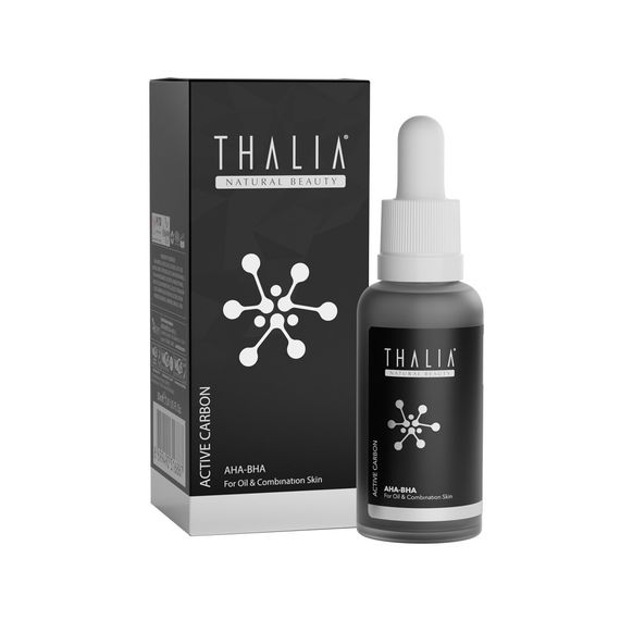 Сыворотка THALIA для лица с AHA-BHA и активированным углем 30 мл