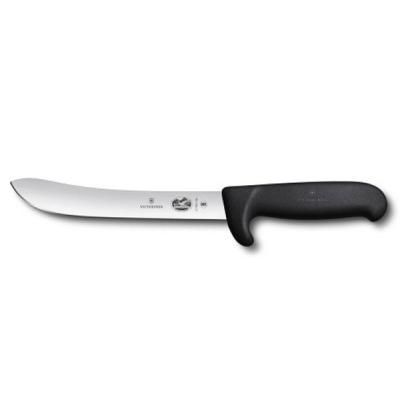 Кухонный нож Victorinox Fibrox разделочный 18 см, черный (5.7603.18L)