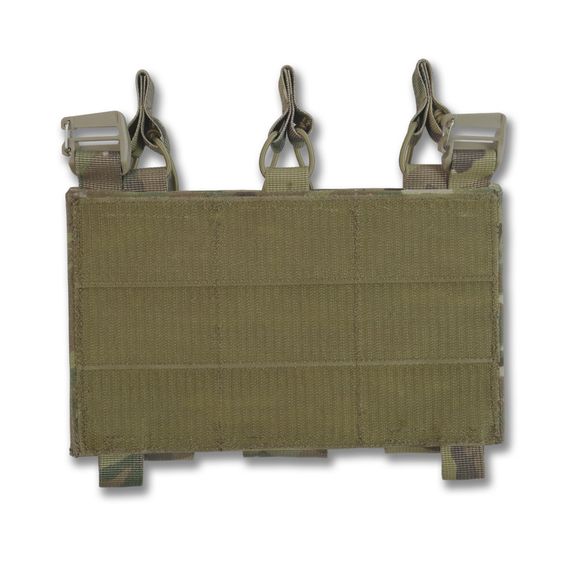 Съемная передняя панель к плитоноске с подсумками под 3 магазина мультикам | Зображення 2