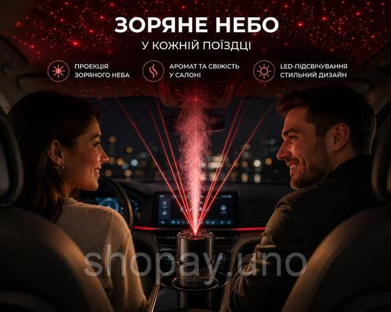 Ароматизатор Звездное небо XT036 | Зображення 2