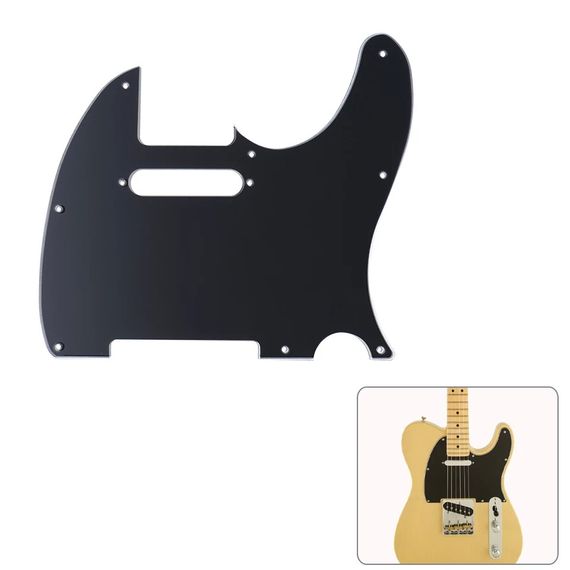 Пікгард для електрогітари Fender Telecaster TL China ЧЕРНИЙ | Зображення 6