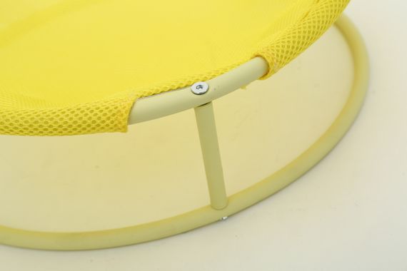Лежак для домашних животных складной MISOKO&CO Pet bed round 45x45x22 см желтый | Зображення 2