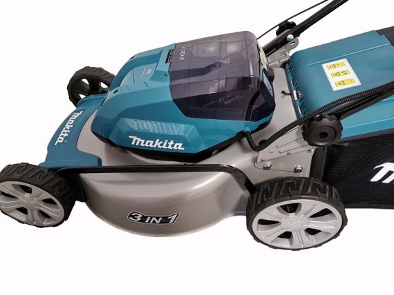 Газонокосарка акумуляторна Makita DLM460PT2 (46 см, 20-75 мм, 60 л, BL, LXT) | Зображення 5