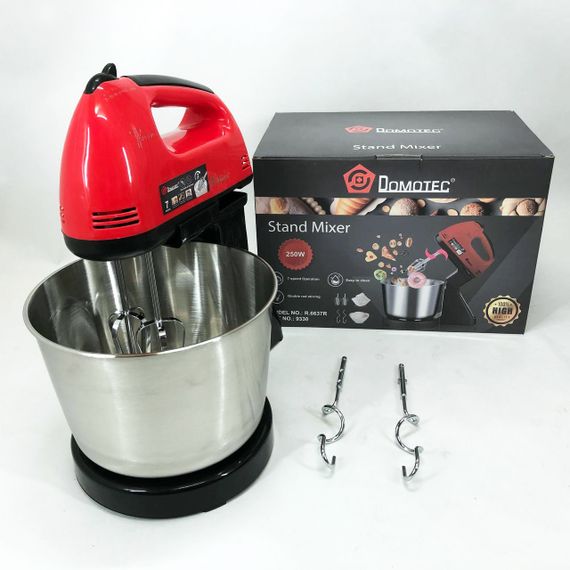 Міксер стаціонарний з чашею 3 літри Domotec, Міксер для кухонної роботи кухонний помічник IA-31 | Зображення 5
