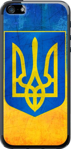 Чехол на iPhone 5s Герб Украины "2036u-21-17620"