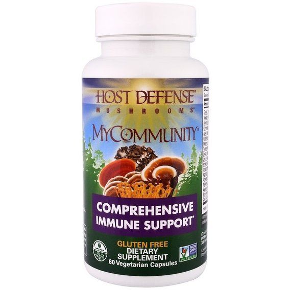 Грибний комплекс Fungi Perfecti MyCommunity 17 Mushroom Complex 60 Veg Caps FPI-03812 | Зображення 2