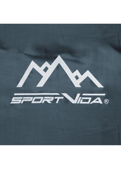 Спальный мешок (спальник) одеяло SportVida SV-CC0063 +2 ...+ 21°C R Navy Green/Red | Зображення 9
