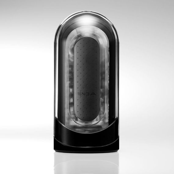 Мастурбатор Tenga Flip Zero Black, змінна інтенсивність стимуляції, розкладний Sex Aura | Зображення 1