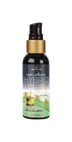 Змазка водно-силіконова Sensuva Hybrid Caramel Apple (57 мл) без цукру, можна для оральних пестощів