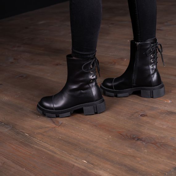 Ботинки женские Fashion Jinx 3344 37 размер 24 см Черный | Зображення 7