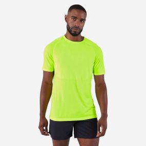 Футболка чоловіча Kiprun Run для бігу зелена - L.