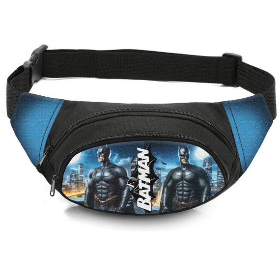 Сумка-бананка дитяча з принтом Бетмен поясна сумка для хлопчика (4472)
