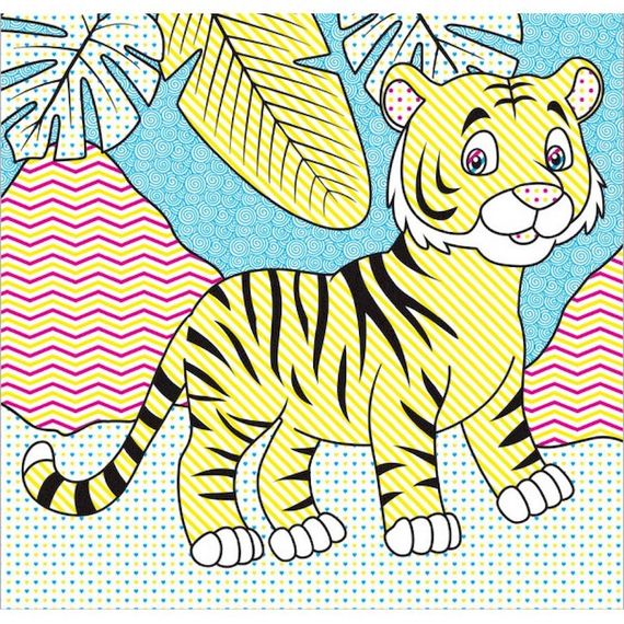 Водные раскраски Волшебная раскраска Джунгли 757128, 4 картинки | Зображення 2