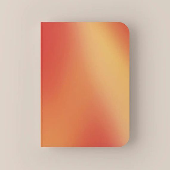 Блокнот "Joyful" CBRT-0349 у крапочку, градіент, формат А5, 144 аркуша | Зображення 1