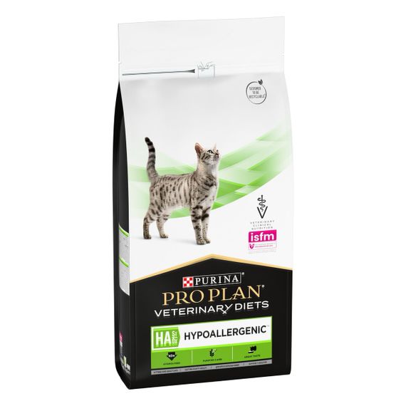 Сухой корм для кошек с пищевой аллергией Purina Veterinary Diets HA Hypoallergenic 325 гр | Зображення 1
