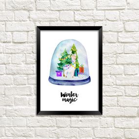 Постер в рамці Winter magic 21x30 см (A4)
