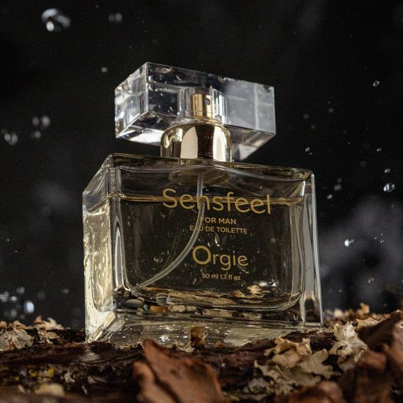 Мужские духи с феромонами Orgie – Sensfeel for Man (50 мл), цитрусово-древесный аромат Sex Aura | Зображення 3