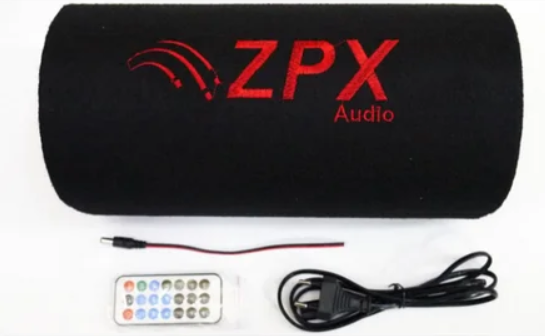 Активний сабвуфер для автомобіля 600 Вт Car Subwoofer Speaker ZPX ZX-6SUB | Зображення 1