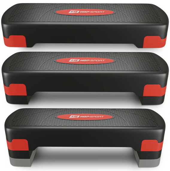 Степ платформа Hop-Sport HS-PP033AS чорно-червона | Зображення 6