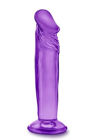 Фалоімітатор реалістичний, на присосці Blush Yours Sweet N фіолетовий, 16.5 х 3.8 см sexstyle