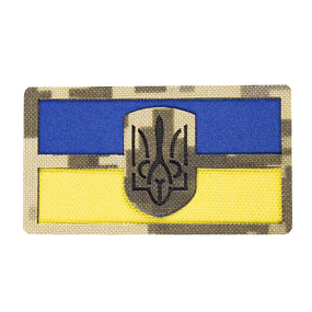 Патч Camotec Герб України (4.5*8) Піксель (9097)