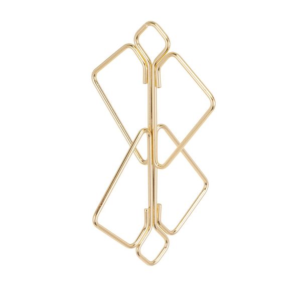 Затискачі для сосків LOCKINK Minimalism Nipple Clamps, золотисті | Зображення 6