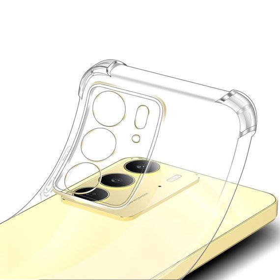 TPU чохол GETMAN Ease logo посилені кути Full Camera для Realme C75 / C75x Безбарвний (прозорий) | Зображення 1