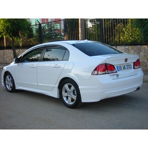 Спойлер Калин (під фарбування) для Honda Civic Sedan VIII 2006-2011рр. | Зображення 1