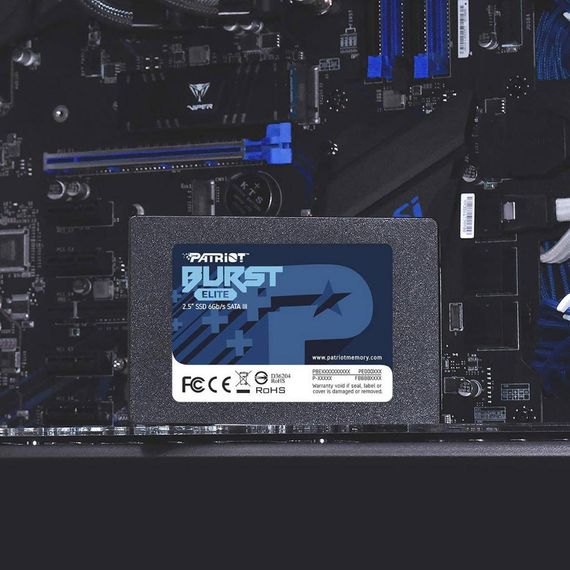 Накопичувач SSD 2.5" 480GB Burst Elite Patriot (PBE480GS25SSDR) | Зображення 3