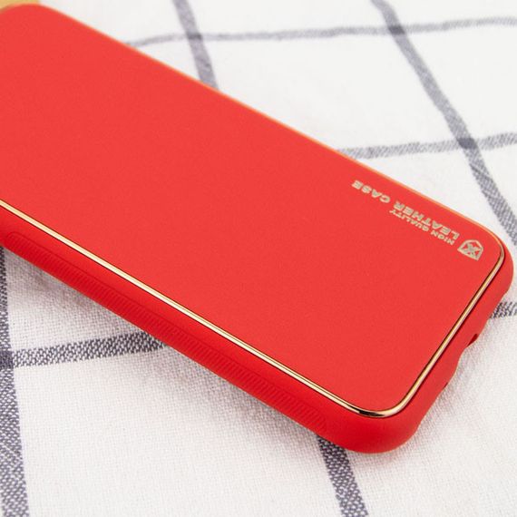Шкіряний чохол Xshield для Apple iPhone 7 / 8 / SE (2020) (4.7") Червоний / Red | Зображення 1
