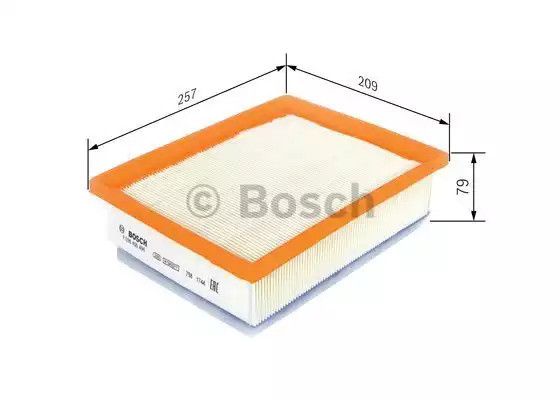 Фільтр повітряний NISSAN NV300, FIAT TALENTO, BOSCH (F026400496) | Зображення 4