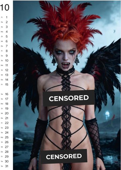 Календарь WILD FANTASY 2027 Sex Aura | Зображення 2
