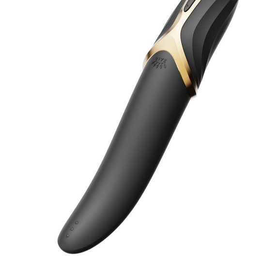 Вібратор Zalo – EVE Obsidian Black, вібрація + ротація, імітація язичка, підігрів до 39 °C | Зображення 6