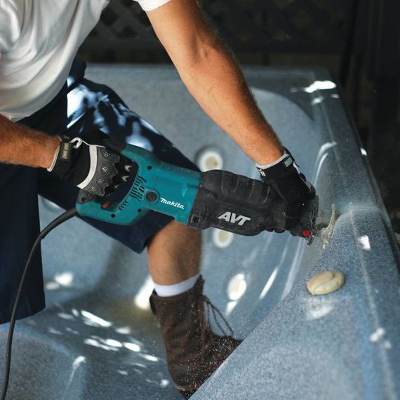 Пила сабельная сетевая Makita JR3070CT (32 мм, 0-2800 об/мин, 1510 Вт, AVT) | Зображення 7