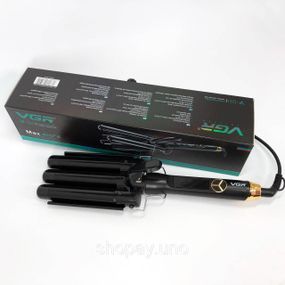 Плойка для создания укладки волос VGR, Плойка гофре для волос Щипцы кудри LT-29