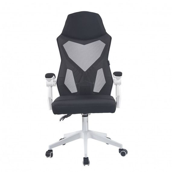 Кресло геймерское игровое компьютерное Bonro B-057 белое 42400610 | Зображення 1